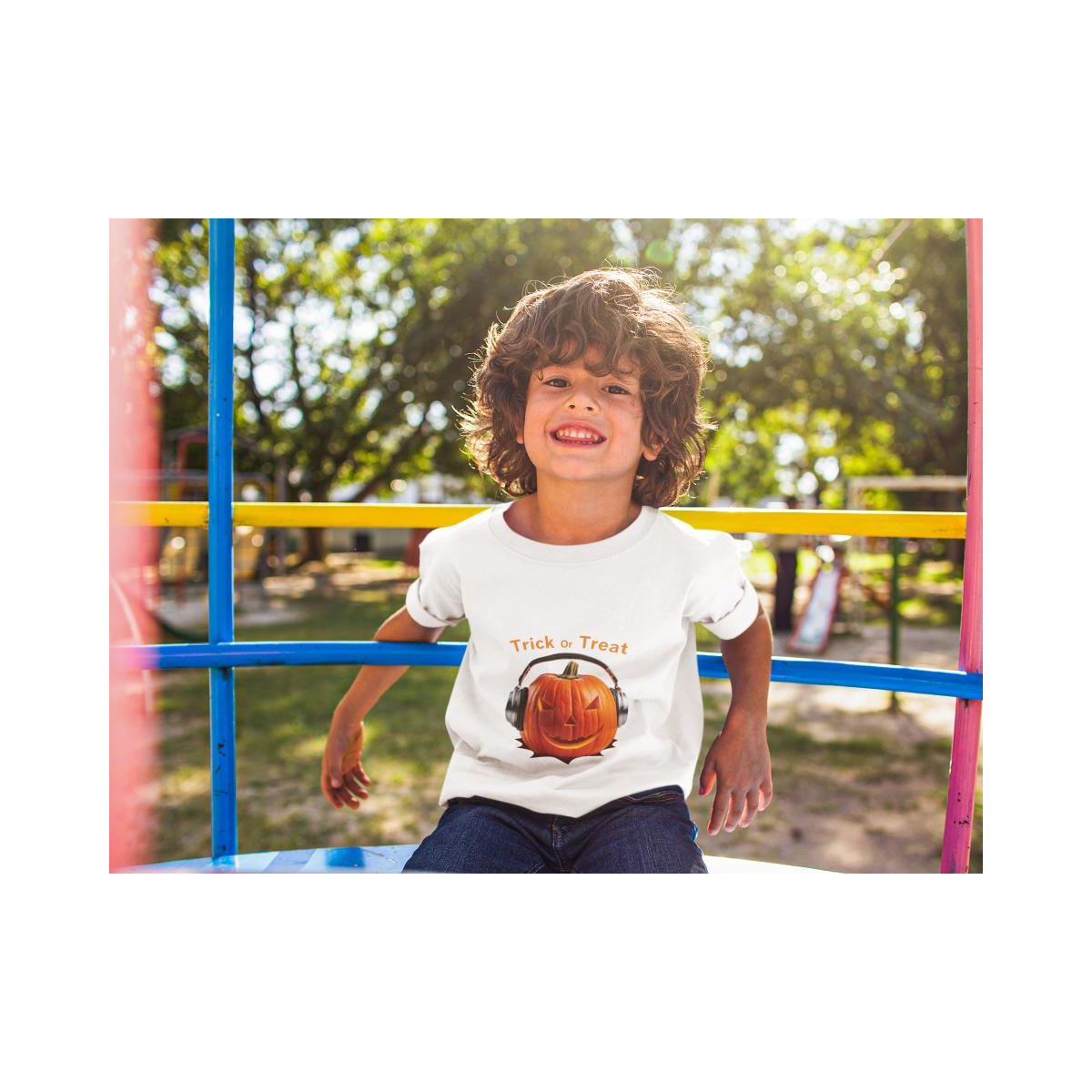 Kinder T-Shirt Trick or Treat 2