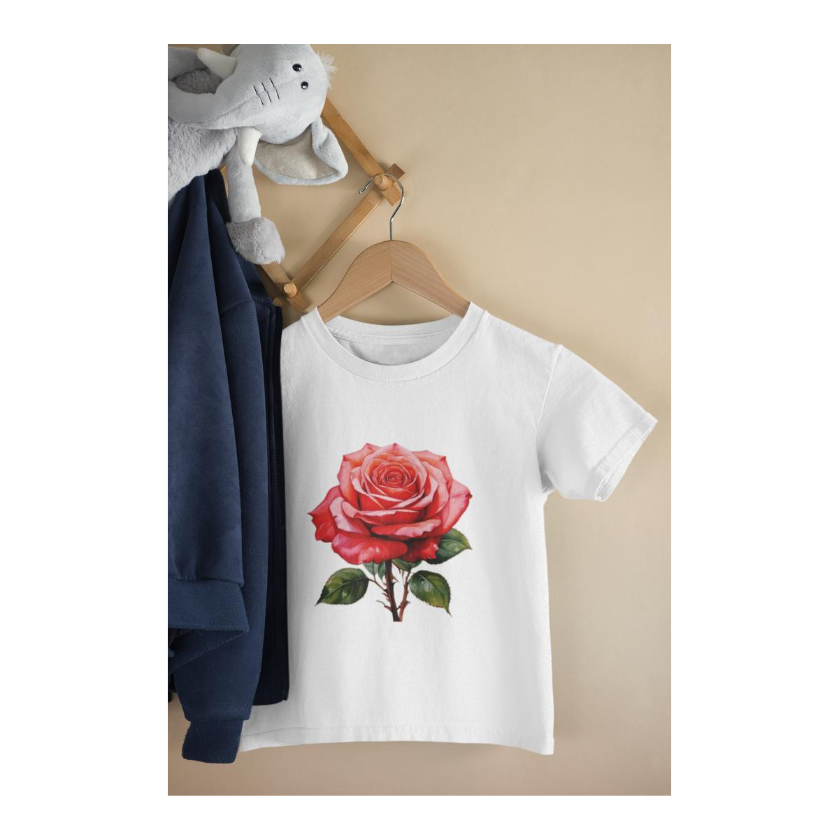 Kinder T-Shirt Watercolor Roses
