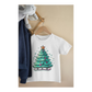 Kinder T-Shirt Weihnachtsbaum beim Eislauf