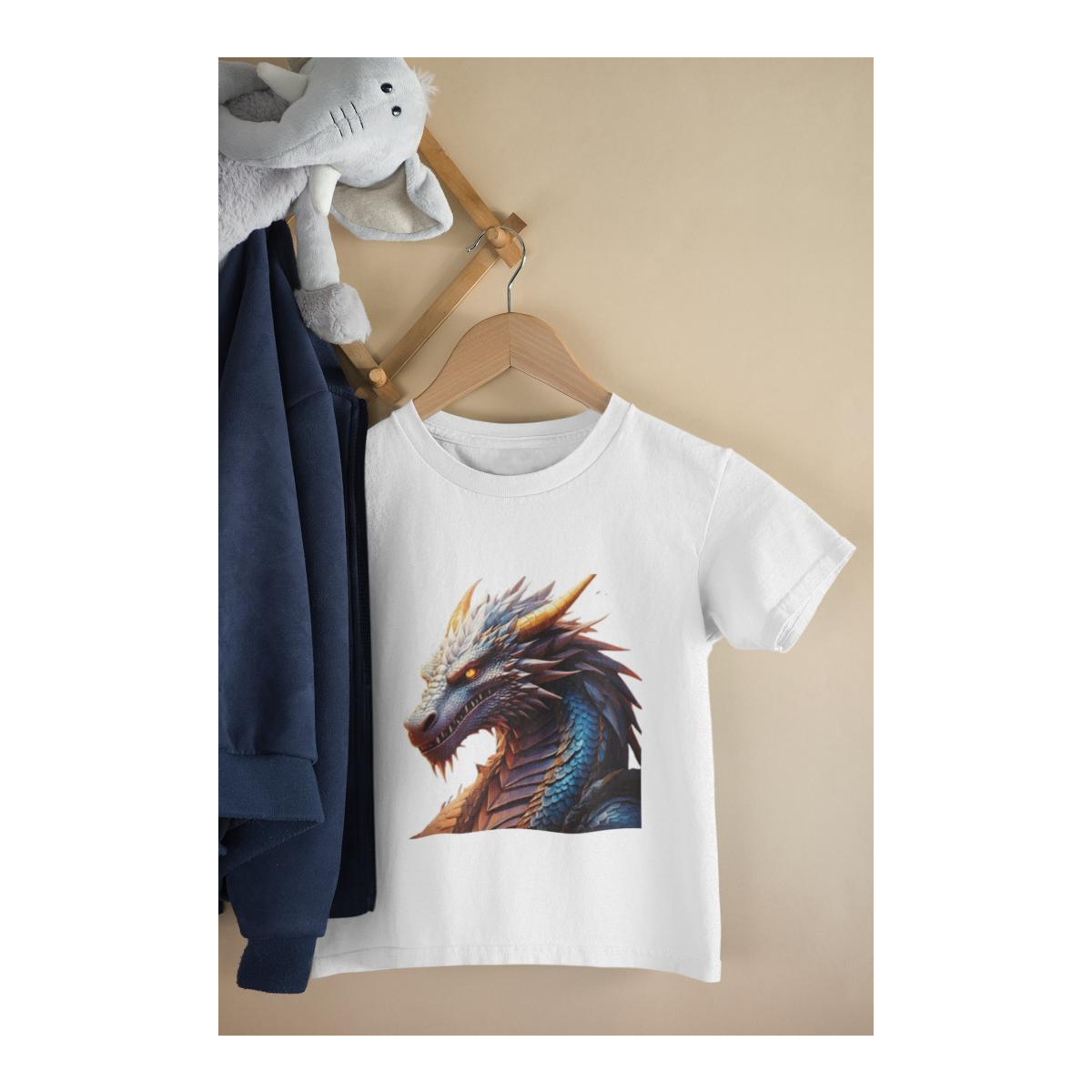 Kinder T-Shirt Böser Anime Drachen