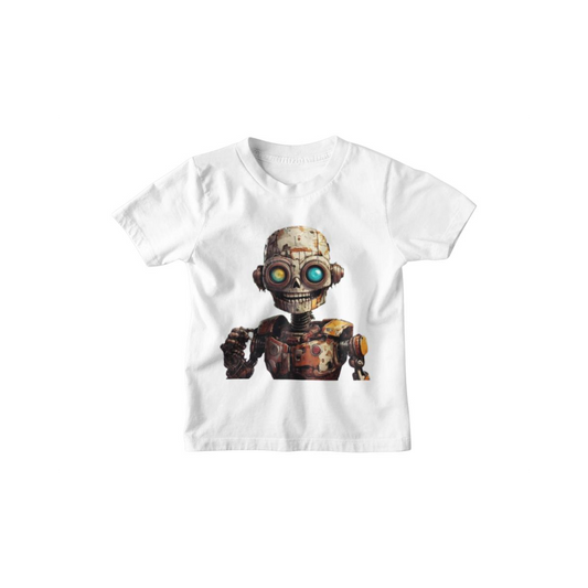 Kinder T-Shirt Crazy Roboter 2