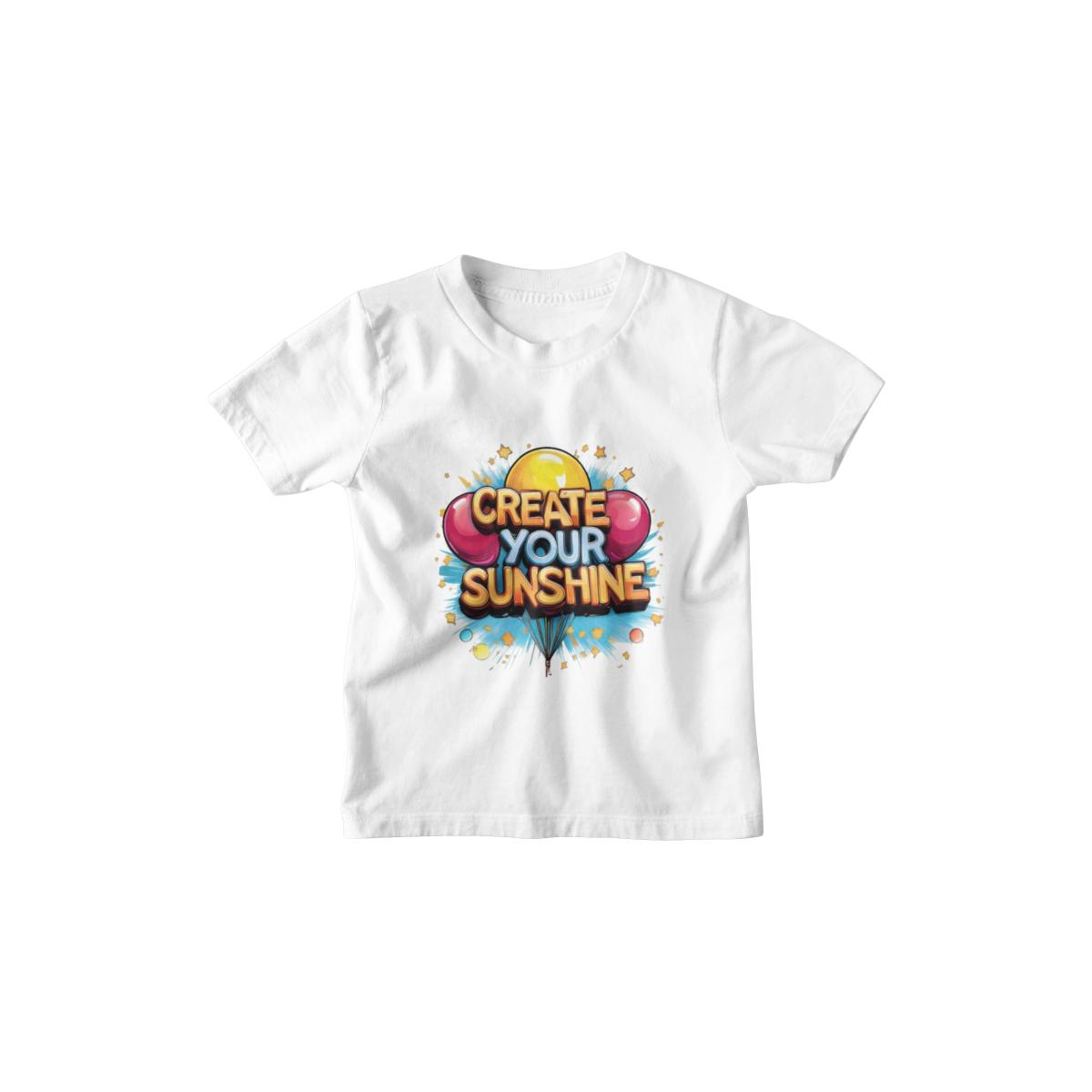 Kinder T-Shirt Create Your Sunshine