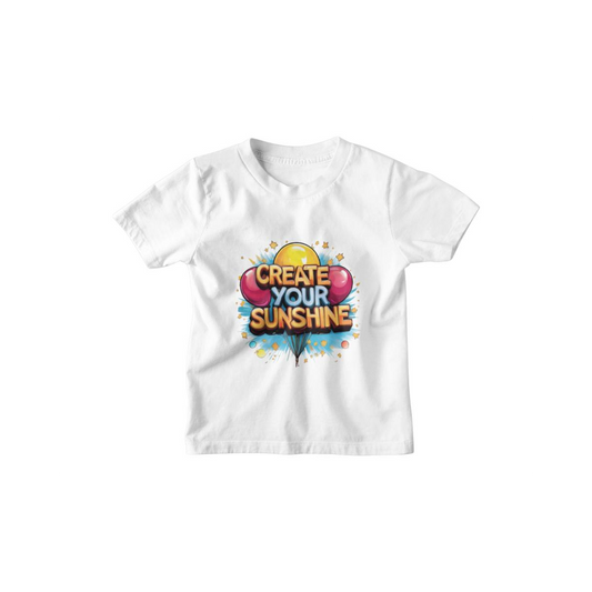 Kinder T-Shirt Create Your Sunshine