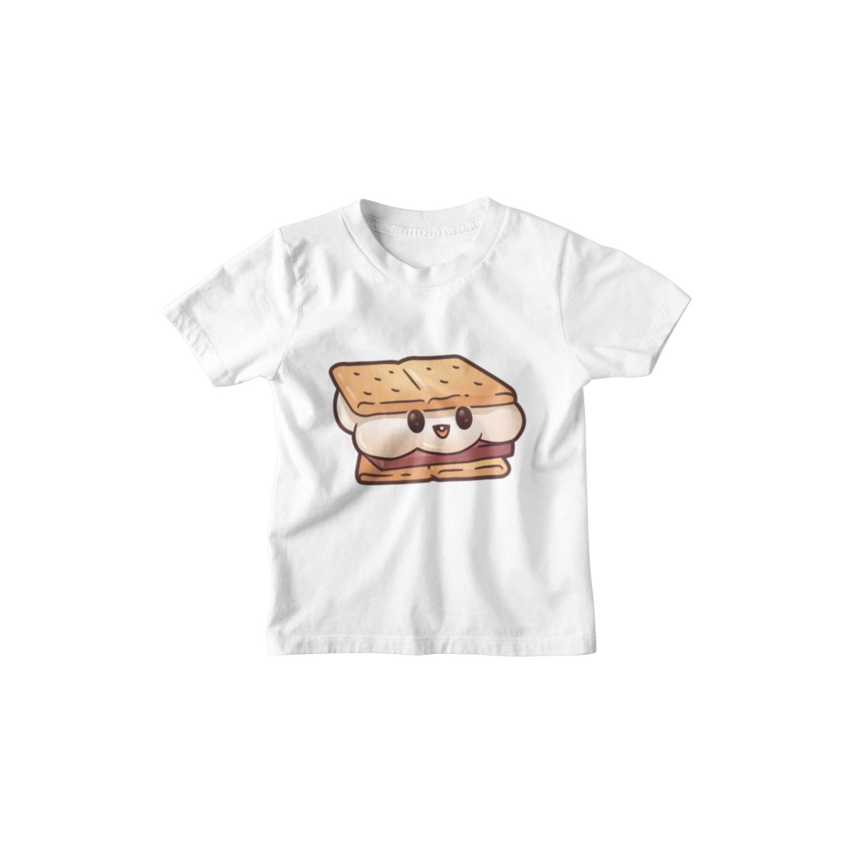 Kinder T-Shirt Cute Kawai Cookie