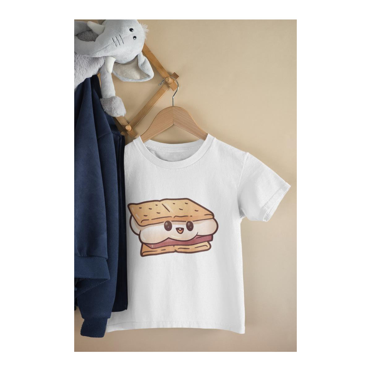 Kinder T-Shirt Cute Kawai Cookie