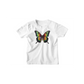 Kinder T-Shirt farbiger Schmetterling