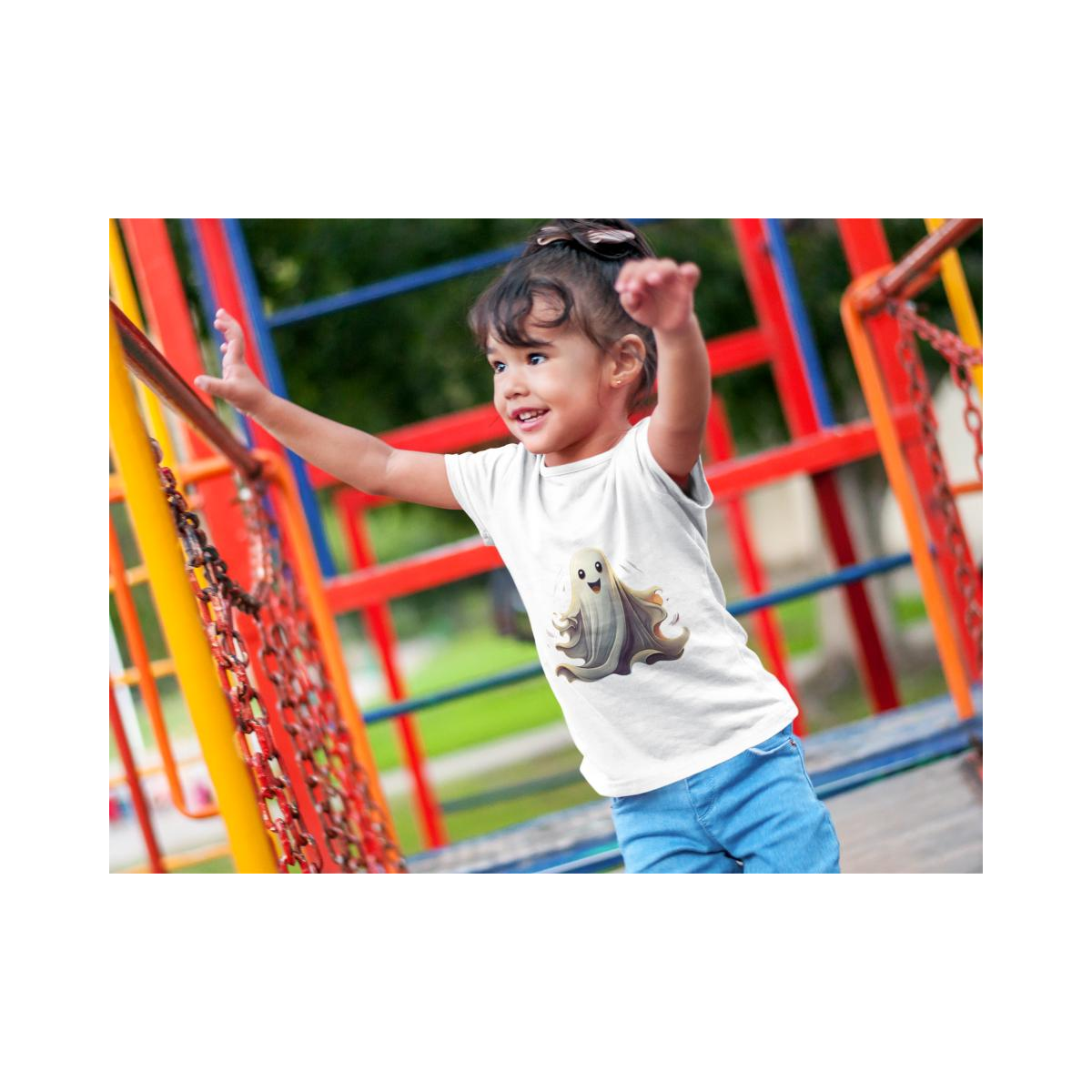 Kinder T-Shirt Freundlicher Geist