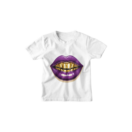 Kinder T-Shirt Goldenes Lächeln