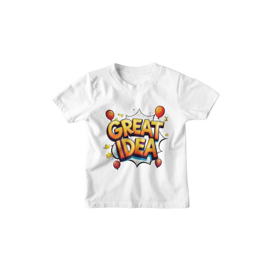 Kinder T-Shirt Great Idea