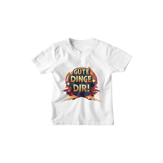 Kinder T-Shirt Gute Dinge Dir