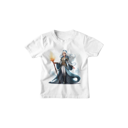 Kinder T-Shirt Junge Magierin