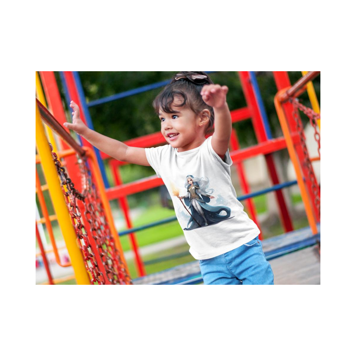 Kinder T-Shirt Junge Magierin
