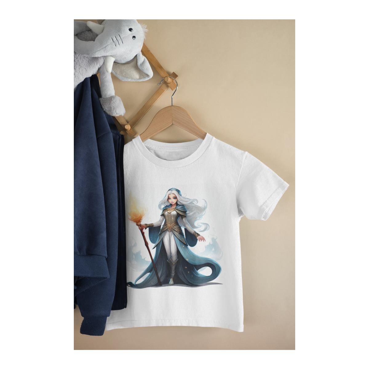 Kinder T-Shirt Junge Magierin