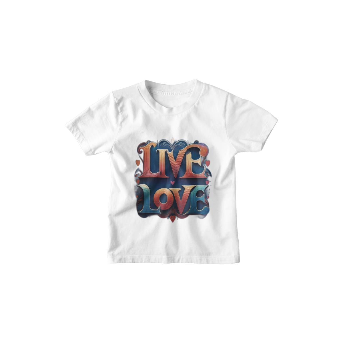 Kinder T-Shirt Live Love