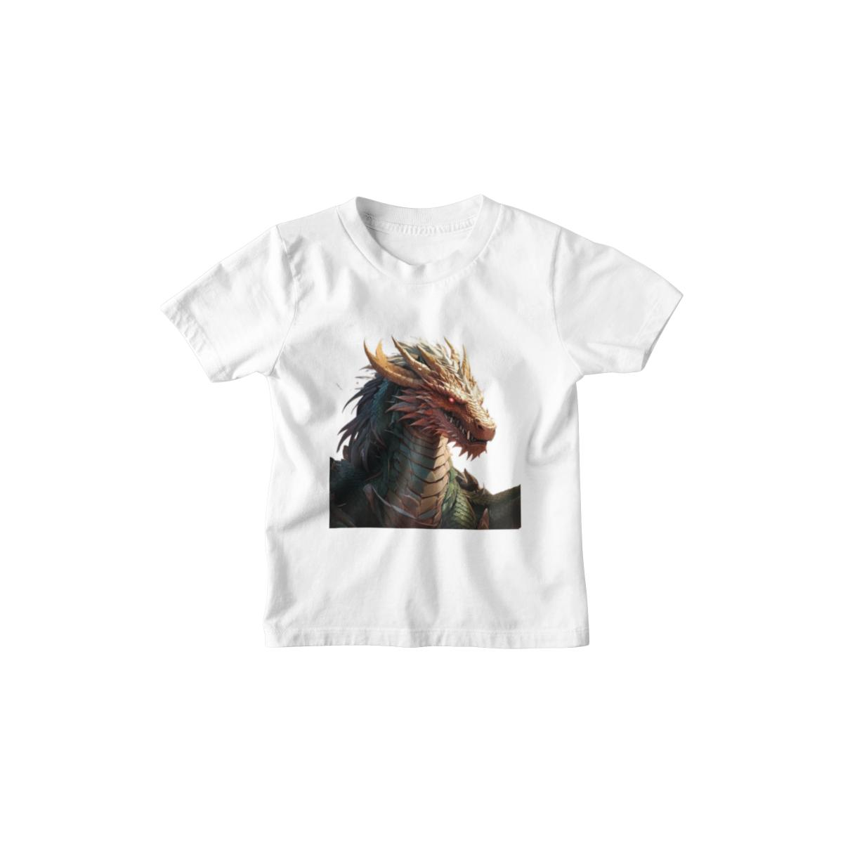 Kinder T-Shirt Realistischer Anime Drachen
