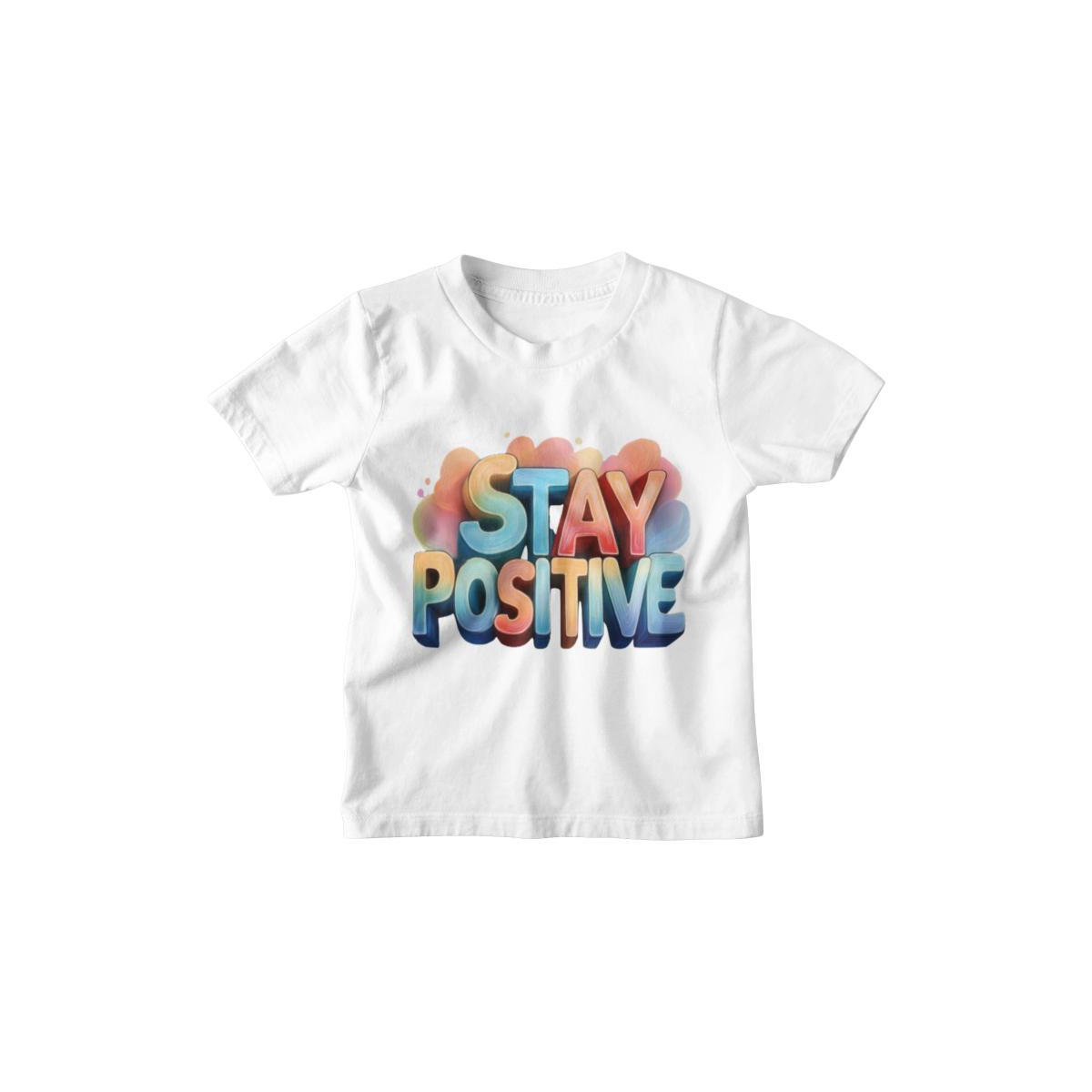 Kinder T-Shirt Stay Positive