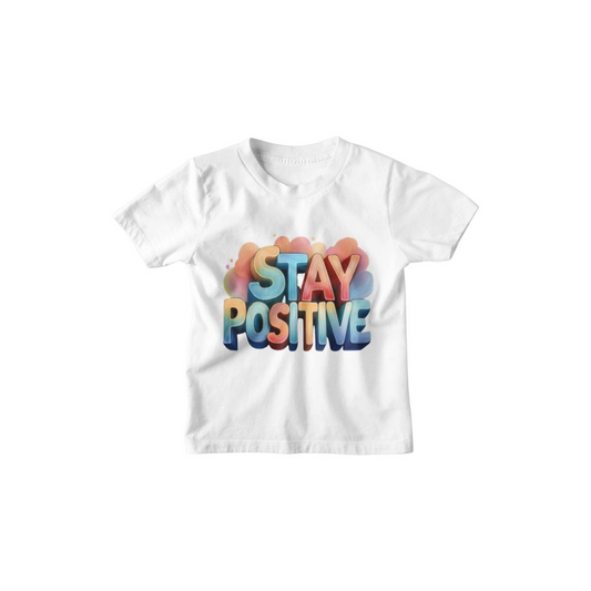 Kinder T-Shirt Stay Positive