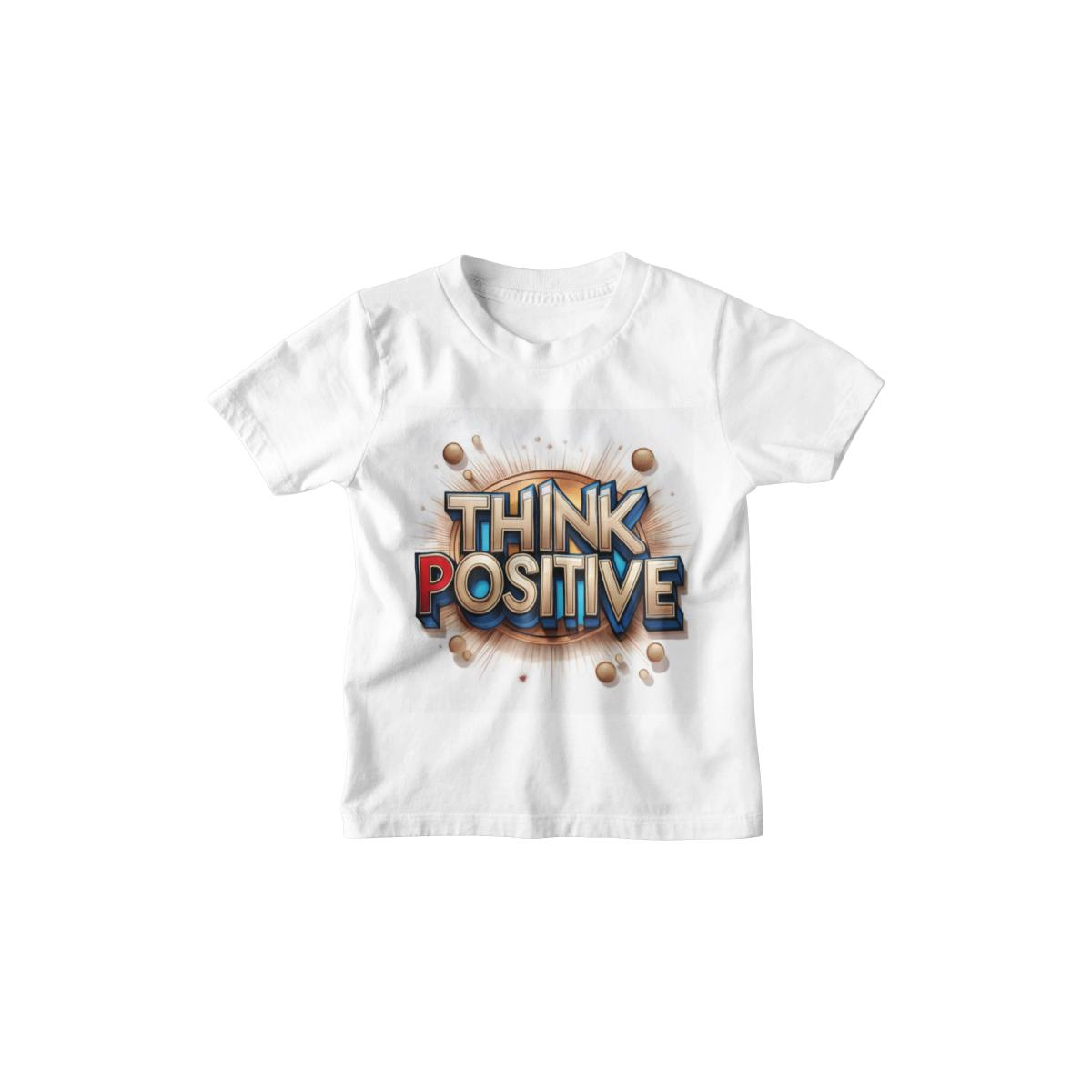 Kinder T-Shirt Think Positive