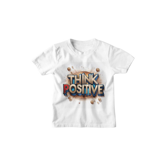Kinder T-Shirt Think Positive