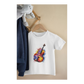 Kinder T-Shirt Watercolor Geige