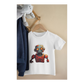 Kinder T-Shirt Watercolor Roboter