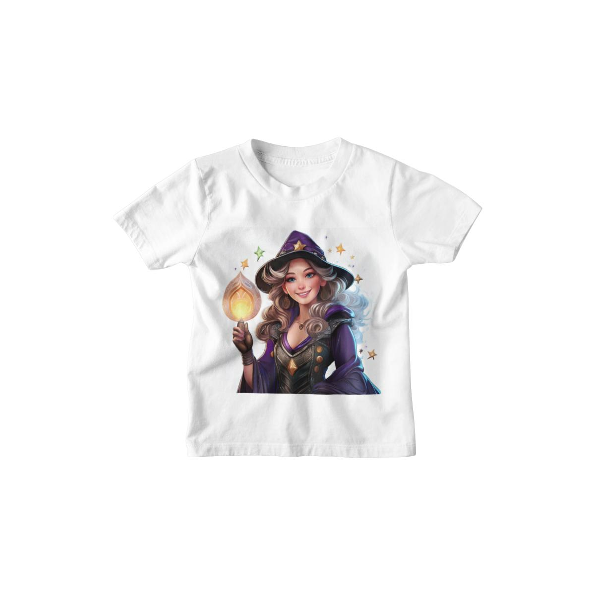 Kinder T-Shirt Weisse Magierin
