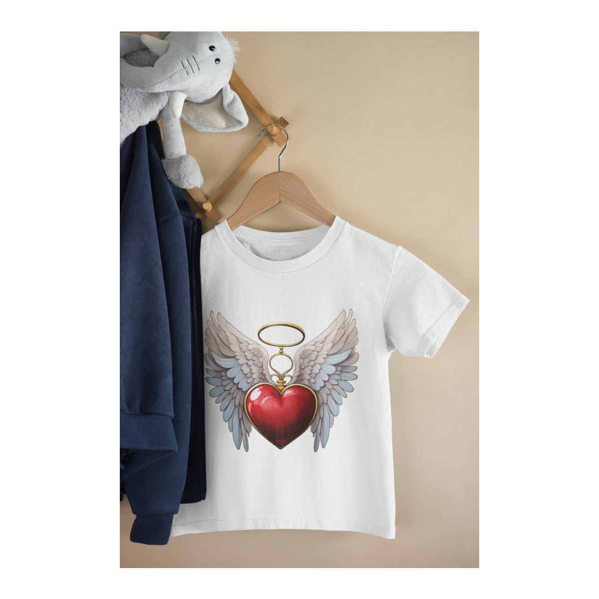 Kinder T-Shirt Angel Heart