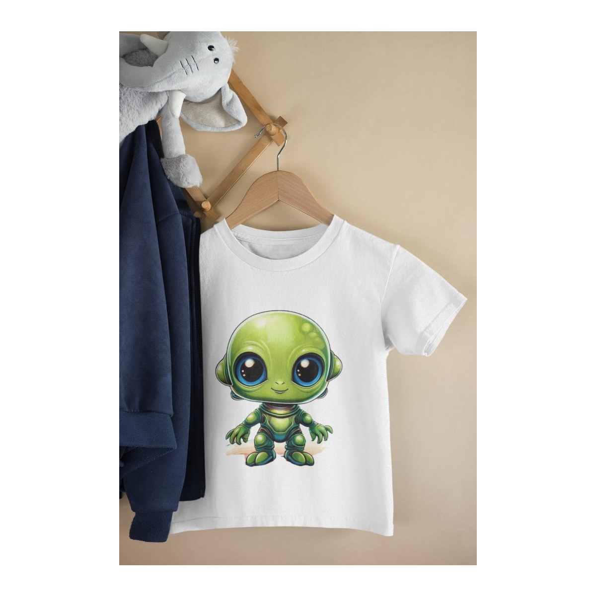Kinder T-Shirt Baby Alien