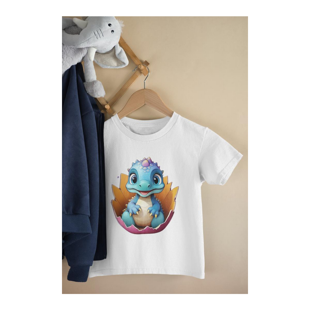 Kinder T-Shirt Baby Dino in Ei