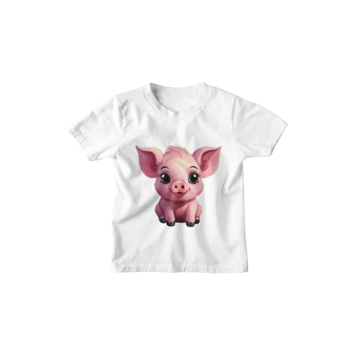 Kinder T-Shirt Baby Schwein