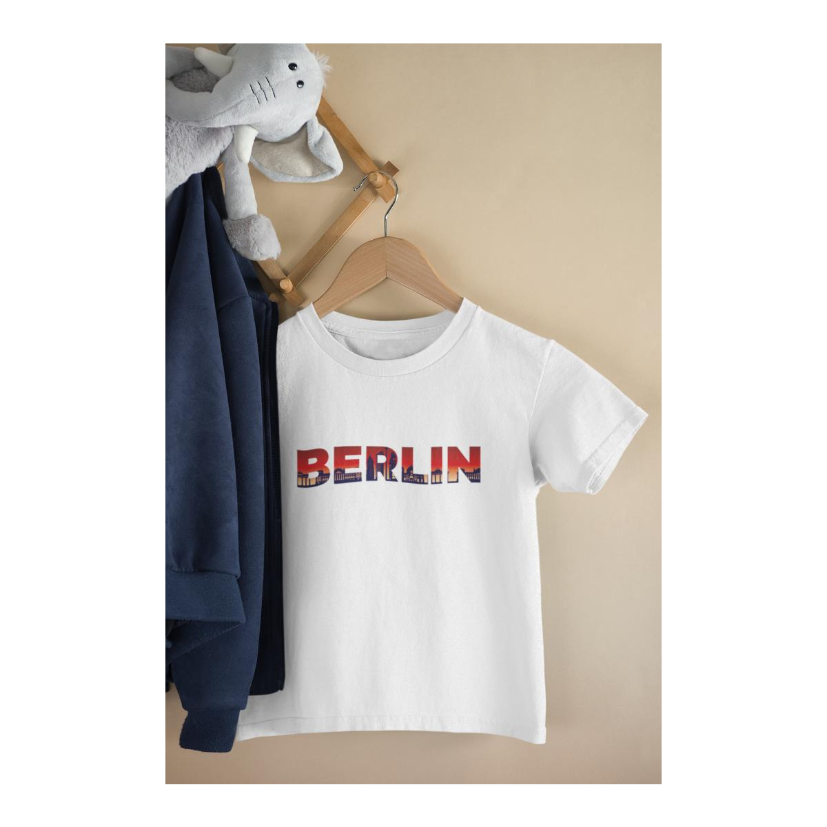 Kinder T-Shirt Berlin Skyline 2