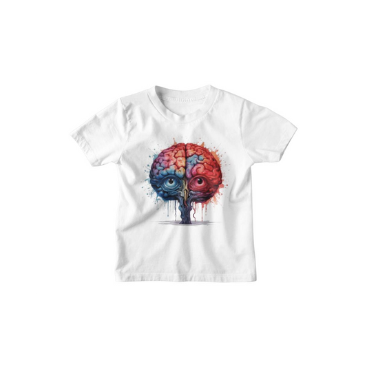 Kinder T-Shirt Brain