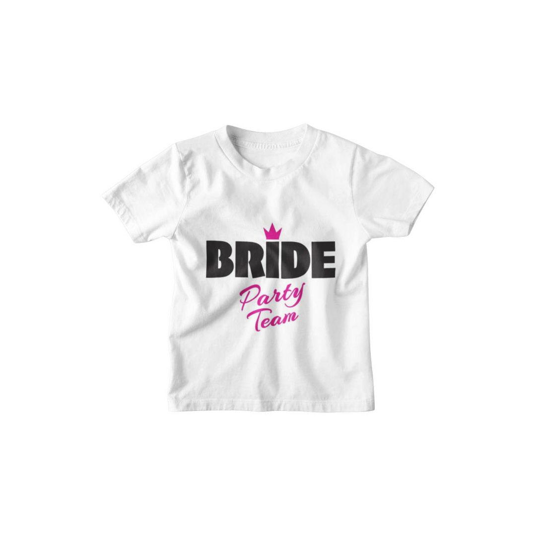 Kinder T-Shirt Bride Party