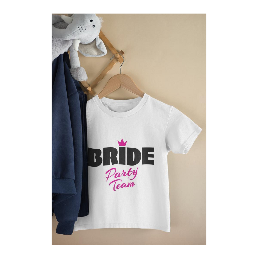 Kinder T-Shirt Bride Party