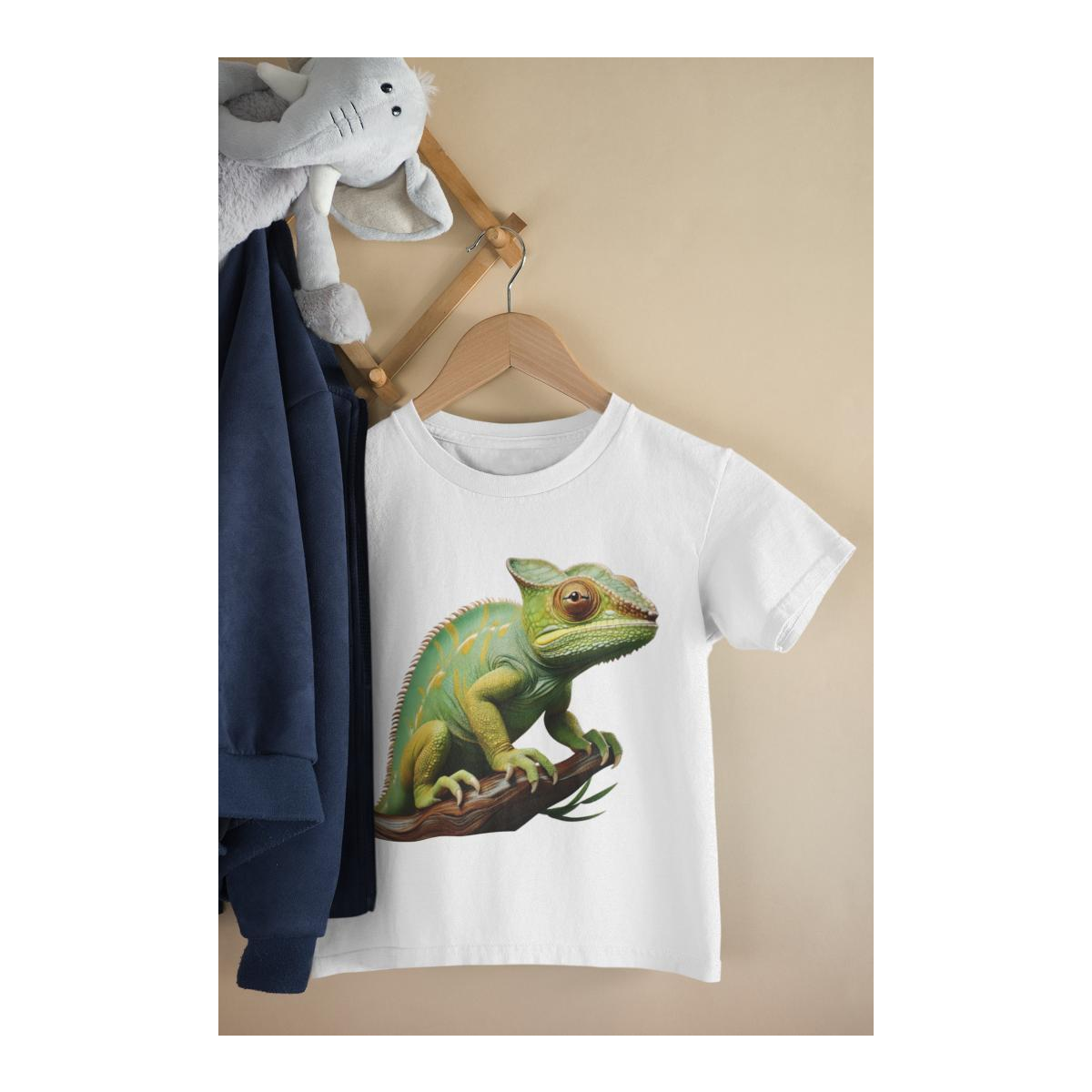 Kinder T-Shirt Chamäleon
