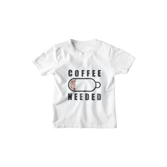 Kinder T-Shirt Coffee Needed