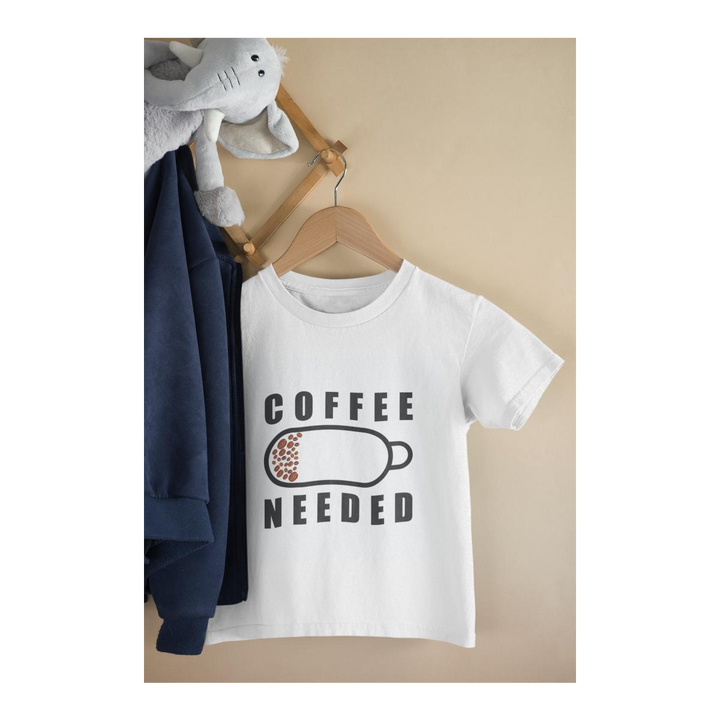 Kinder T-Shirt Coffee Needed