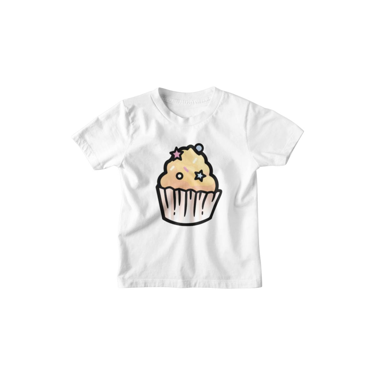 Kinder T-Shirt Comic Cupcake