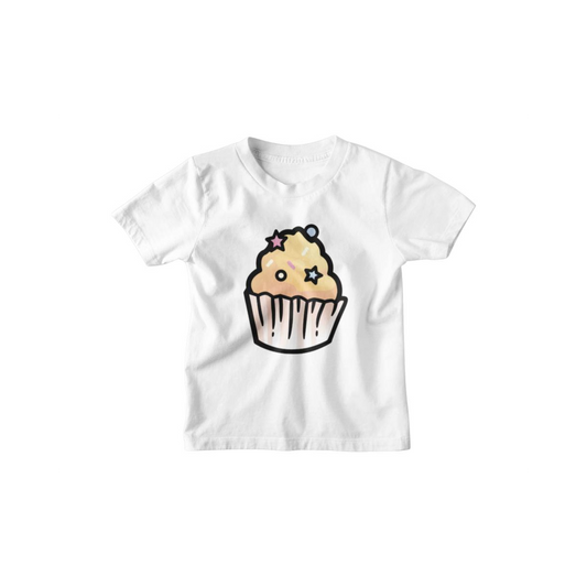 Kinder T-Shirt Comic Cupcake