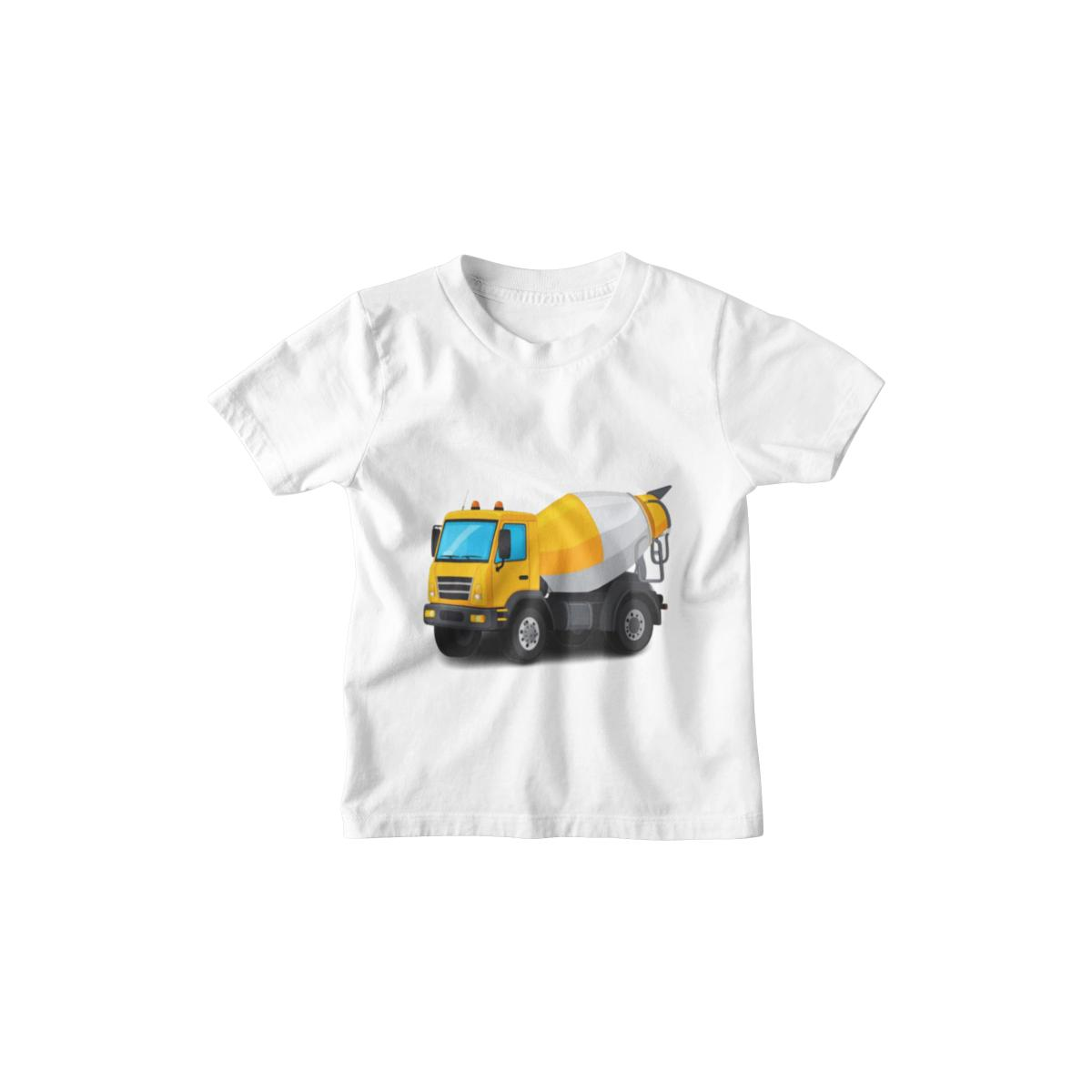 Kinder T-Shirt Comic Fahrmischer