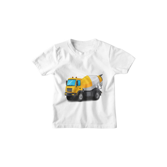 Kinder T-Shirt Comic Fahrmischer