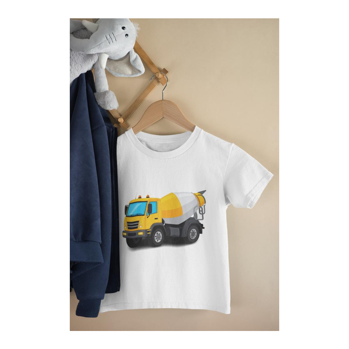 Kinder T-Shirt Comic Fahrmischer