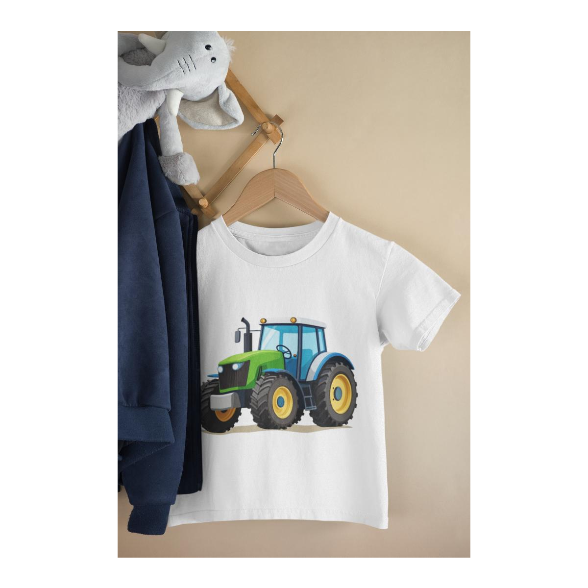 Kinder T-Shirt Comic Traktor