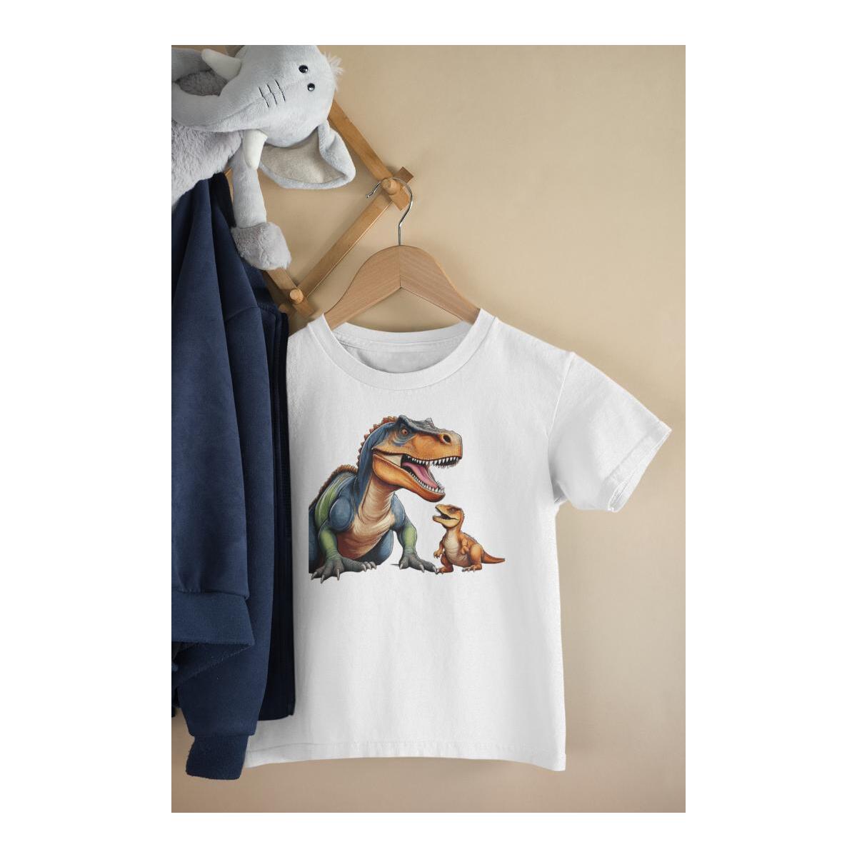 Kinder T-Shirt Dino mit Baby-Dino