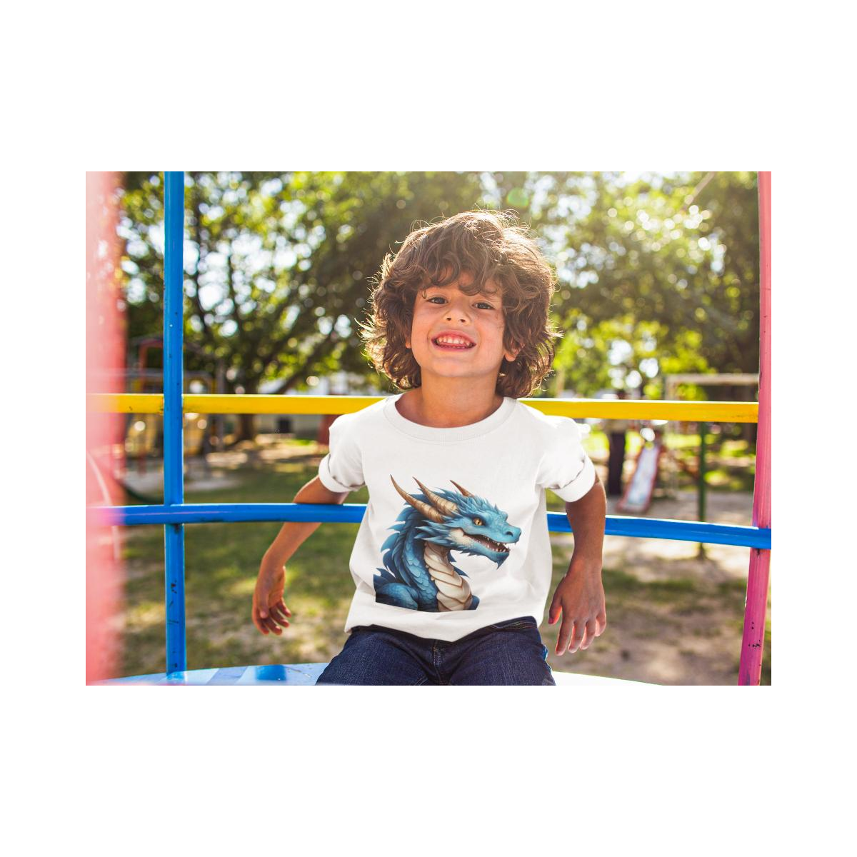 Kinder T-Shirt Drachen