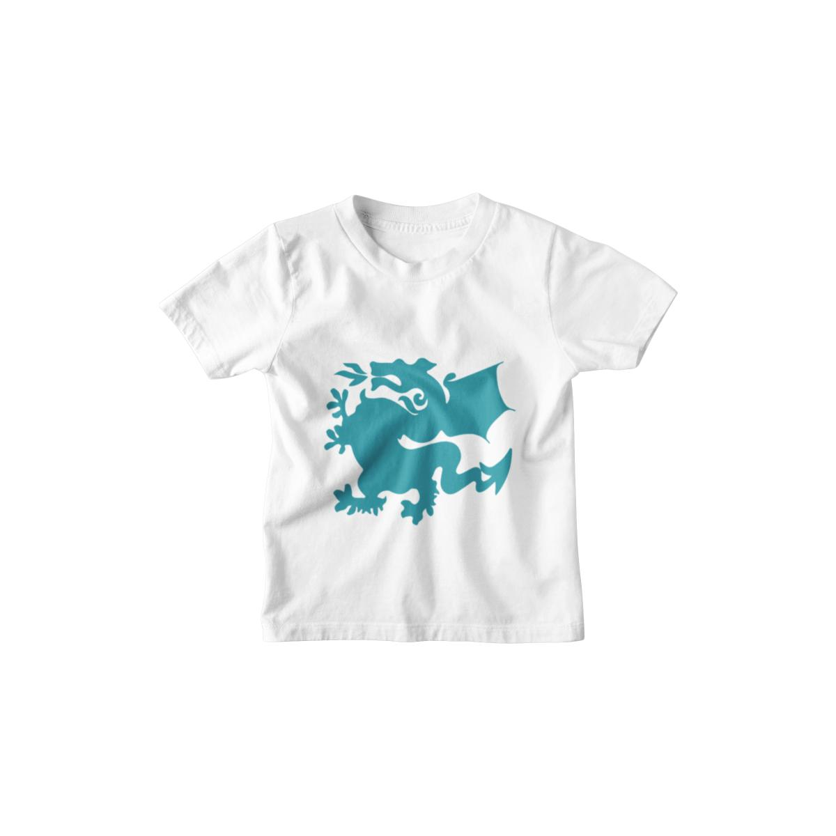 Kinder T-Shirt Dragon Silhouette