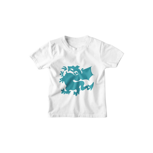 Kinder T-Shirt Dragon Silhouette