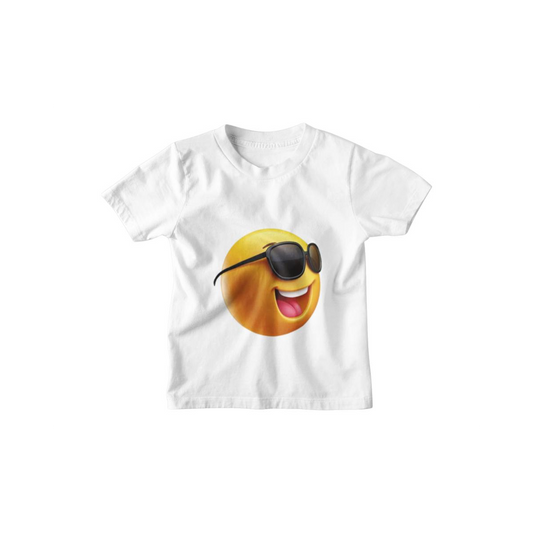 Kinder T-Shirt Emoji – Cool