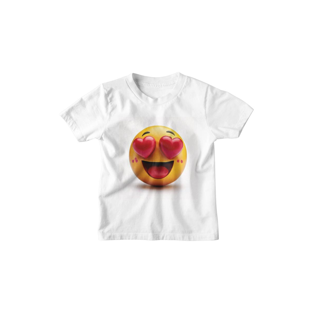Kinder T-Shirt Emoji Love