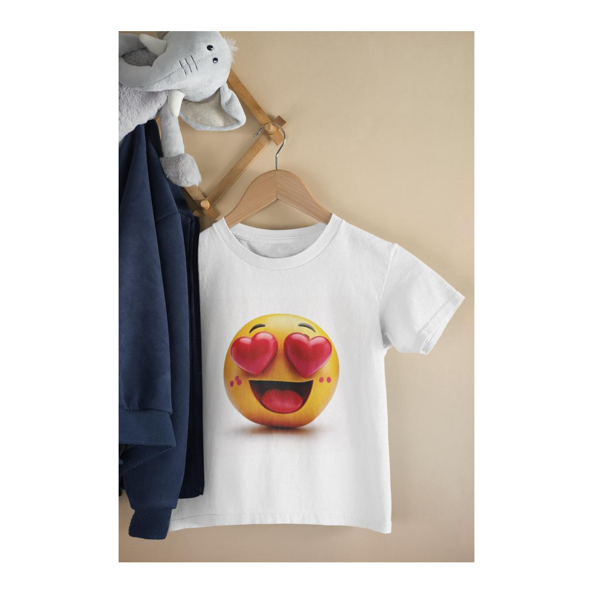 Kinder T-Shirt Emoji Love